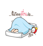 TAMOME Lazy girl（個別スタンプ：2）