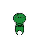 Little green baby（個別スタンプ：11）