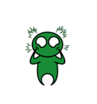 Little green baby（個別スタンプ：31）