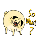 BIG PUG (English Version)（個別スタンプ：4）