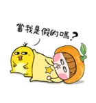 Orange Baby and Chicken brother（個別スタンプ：9）