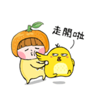 Orange Baby and Chicken brother（個別スタンプ：11）