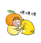 Orange Baby and Chicken brother（個別スタンプ：13）