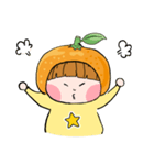 Orange Baby and Chicken brother（個別スタンプ：18）