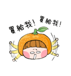 Orange Baby and Chicken brother（個別スタンプ：35）