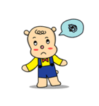 Curly Hair Bear（個別スタンプ：1）