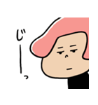キノコのピンクちゃん（個別スタンプ：8）