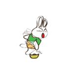 Relaxing rabbit（個別スタンプ：5）