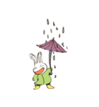 Relaxing rabbit（個別スタンプ：29）