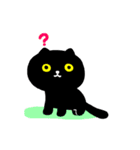 Little black cat 1（個別スタンプ：16）