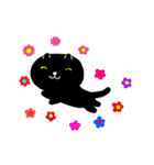 Little black cat 1（個別スタンプ：22）