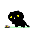 Little black cat 1（個別スタンプ：24）