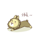 Let you see a lazy rabbit - Mochi（個別スタンプ：3）