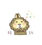 Let you see a lazy rabbit - Mochi（個別スタンプ：10）