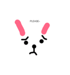 The rabbit of talking（個別スタンプ：6）