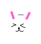 The rabbit of talking（個別スタンプ：13）