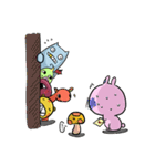 Little partner-Funny Monster（個別スタンプ：26）