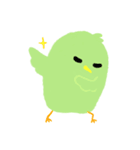 緑の鳥（個別スタンプ：2）
