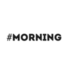 タグ付きの日常で使える英語や数字（個別スタンプ：2）