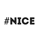 タグ付きの日常で使える英語や数字（個別スタンプ：7）