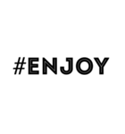 タグ付きの日常で使える英語や数字（個別スタンプ：17）