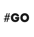 タグ付きの日常で使える英語や数字（個別スタンプ：21）