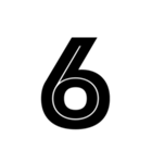 タグ付きの日常で使える英語や数字（個別スタンプ：36）