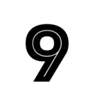 タグ付きの日常で使える英語や数字（個別スタンプ：39）