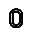 タグ付きの日常で使える英語や数字（個別スタンプ：40）