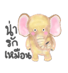 Pink and brown bear lover（個別スタンプ：10）