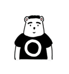big bear wearing clothes（個別スタンプ：14）