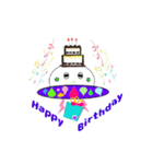 ☆★ふわふわUFO☆★（個別スタンプ：17）