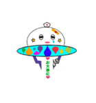 ☆★ふわふわUFO☆★（個別スタンプ：20）