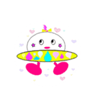 ☆★ふわふわUFO☆★（個別スタンプ：23）