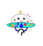 ☆★ふわふわUFO☆★（個別スタンプ：28）