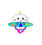 ☆★ふわふわUFO☆★（個別スタンプ：35）