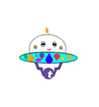 ☆★ふわふわUFO☆★（個別スタンプ：37）