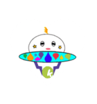 ☆★ふわふわUFO☆★（個別スタンプ：39）