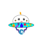 ☆★ふわふわUFO☆★（個別スタンプ：40）