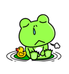 Frog Bo's quack life(English)（個別スタンプ：5）