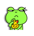 Frog Bo's quack life(English)（個別スタンプ：6）