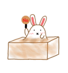 yummy bunny（個別スタンプ：8）