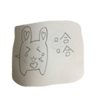 love rabbit rabbit（個別スタンプ：3）