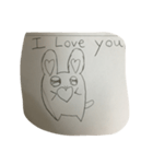 love rabbit rabbit（個別スタンプ：4）