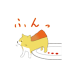 チーズケーキ柴犬（個別スタンプ：5）