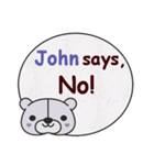 John Says（個別スタンプ：3）