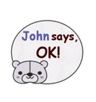 John Says（個別スタンプ：4）