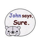 John Says（個別スタンプ：5）