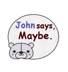John Says（個別スタンプ：6）