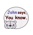 John Says（個別スタンプ：7）